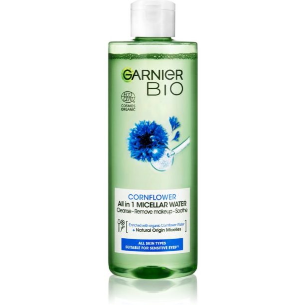 Garnier Bio Cornflower мицеларна вода 400 мл. на ниска цена