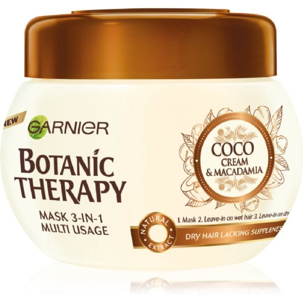 Garnier Botanic Therapy Coco Milk & Macadamia подхранваща маска за суха коса 300 мл. на ниска цена