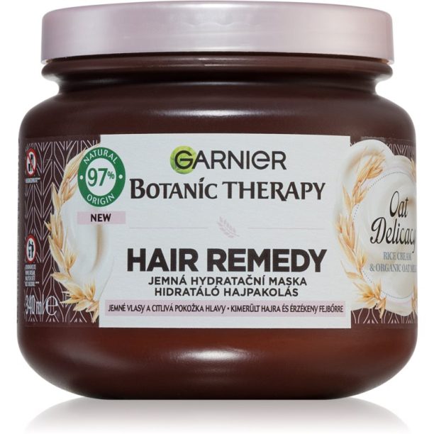 Garnier Botanic Therapy Hair Remedy хидратираща маска за коса за чувствителна кожа 340 мл. на ниска цена