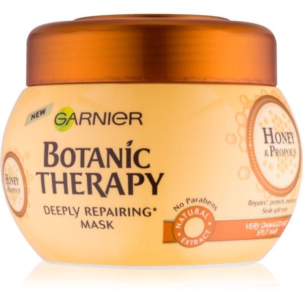 Garnier Botanic Therapy Honey & Propolis възстановяваща маска за увредена коса 300 мл. на ниска цена