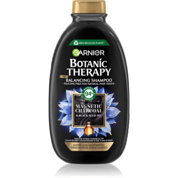 Garnier Botanic Therapy Magnetic Charcoal шампоан за мазен скалп и сухи краища на косата 250 мл. на ниска цена