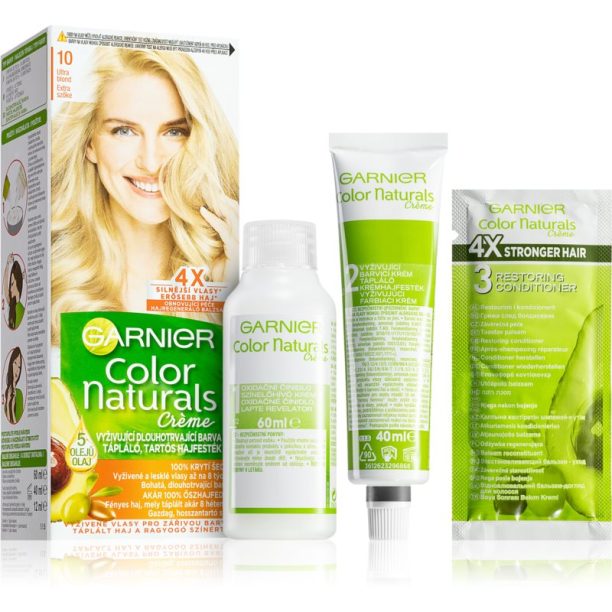 Garnier Color Naturals Creme боя за коса цвят 10 Natural Ultra Light Blond