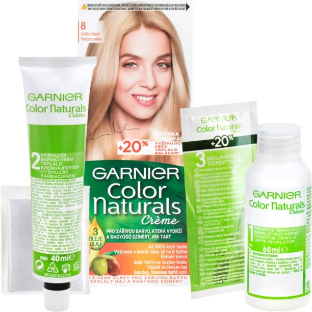 Garnier Color Naturals Creme боя за коса цвят 8 Deep Medium Blond 1 бр. на ниска цена