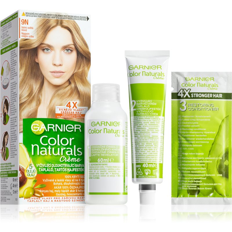 Garnier Color Naturals Creme боя за коса цвят 9N Nude Extra Light Blonde