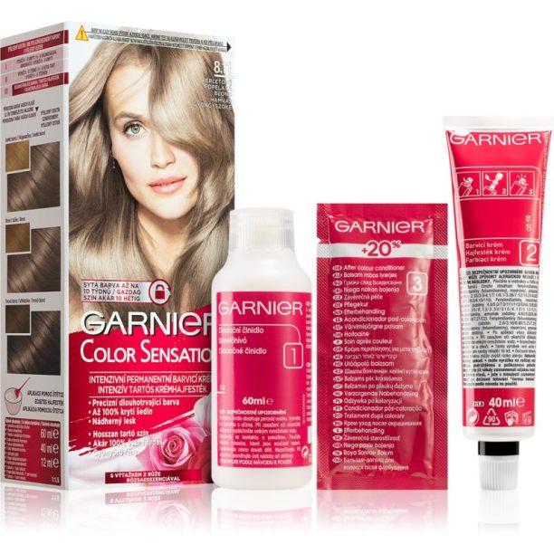 Garnier Color Sensation боя за коса цвят 8.11 Pearl Blonde на ниска цена