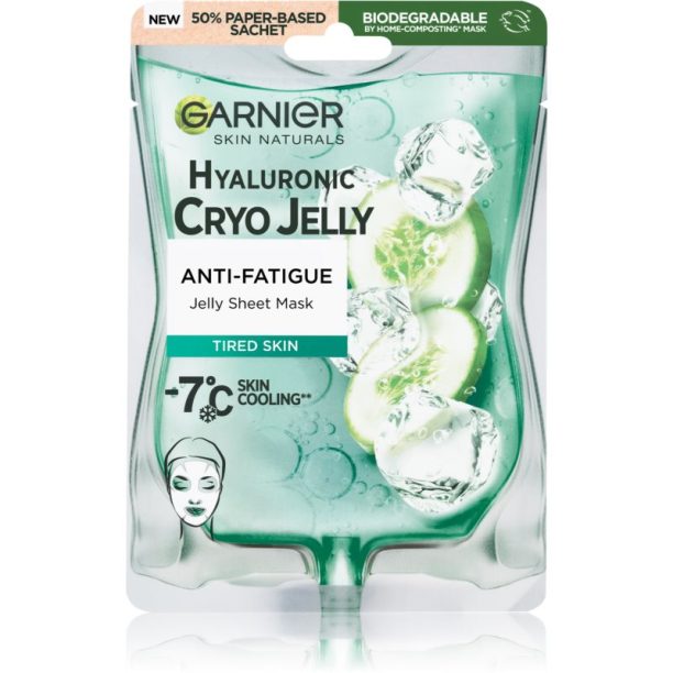 Garnier Cryo Jelly платнена маска с охлаждащ ефект 27 гр.