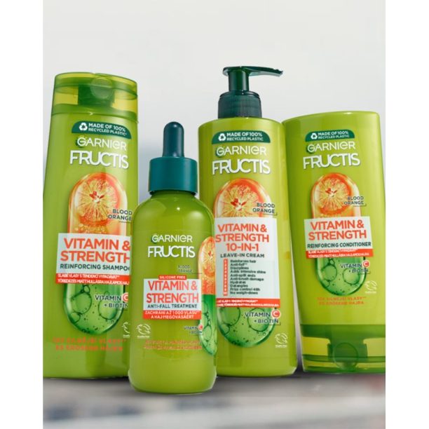 Garnier Fructis Vitamin & Strength подсилващ шампоан за увредена коса 250 мл. купи на топ цена