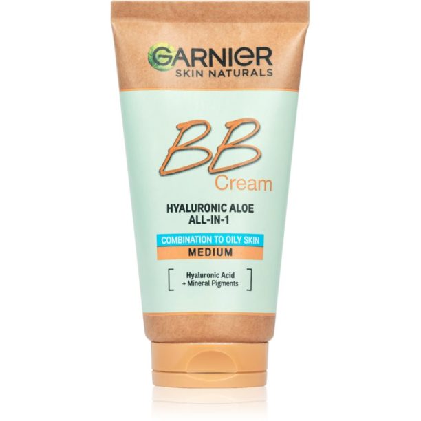 Garnier Hyaluronic Aloe All-in-1 BB Cream ББ крем за смесена и мазна кожа цвят Medium 50 мл. на ниска цена