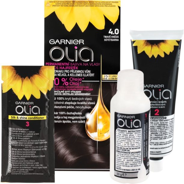 Olia Garnier Olia боя за коса цвят 4.0 Dark Brown