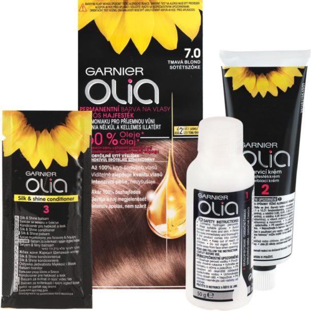 Garnier Olia боя за коса цвят 7.0 Dark Blonde на ниска цена