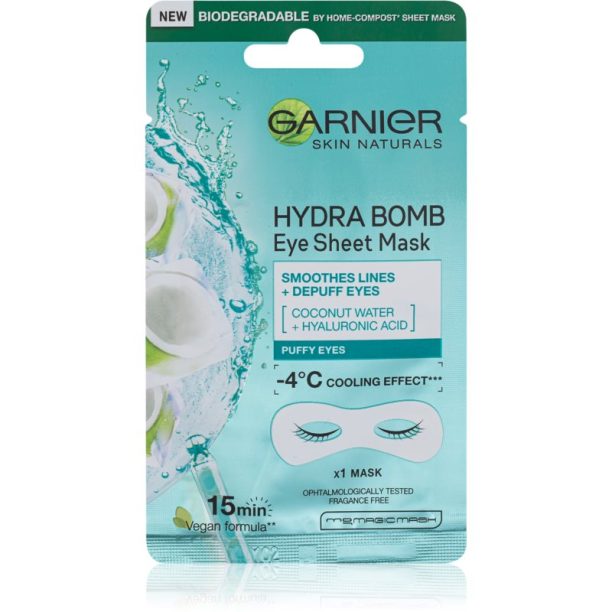 Garnier Skin Naturals Moisture+ Smoothness изглаждата маска за околоочната зона 6 гр. на ниска цена