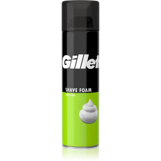 Gillette Lime пяна за бръснене за мъже 200 мл.