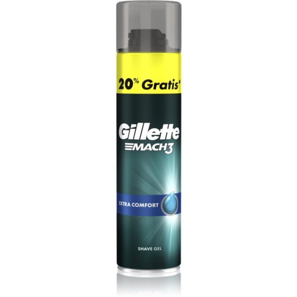 Gillette Mach3 Extra Comfort гел за бръснене за мъже 240 мл.