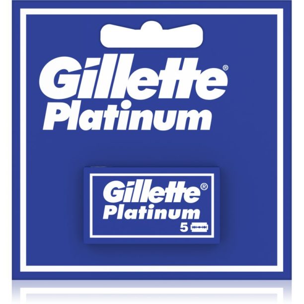 Gillette Platinum Double Edge резервни остриета 5 бр.