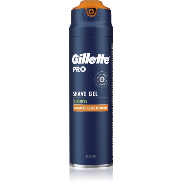 Gillette Pro Sensitive гел за бръснене за мъже 200 мл.