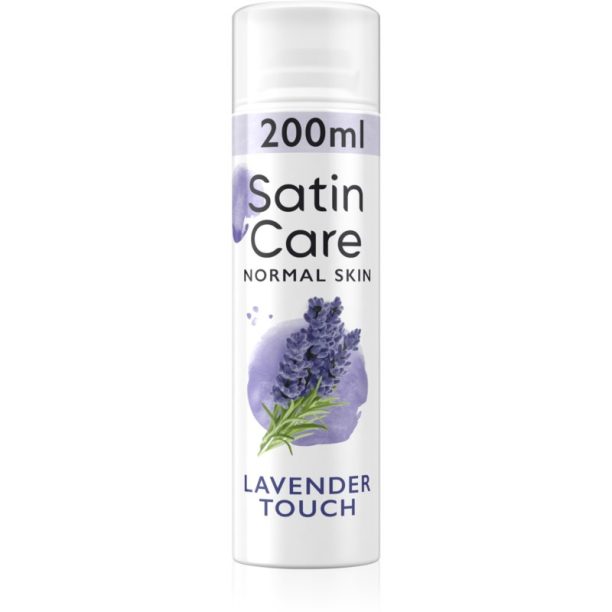 Gillette Satin Care Lavender Touch гел за бръснене за жени 200 мл. на ниска цена