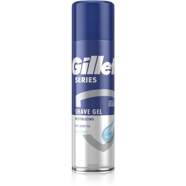 Gillette Series Revitalizing гел за бръснене с подхранващ ефект за мъже 200 мл.