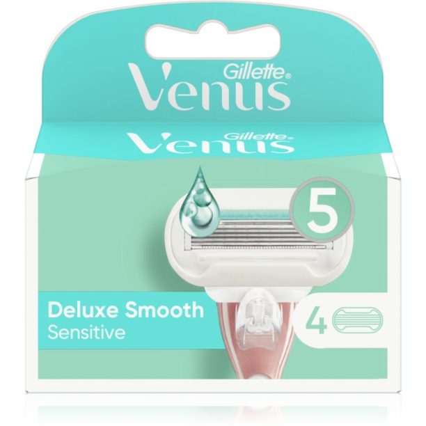 Gillette Venus Extra Smooth Sensitive Резервни остриета 4 бр. на ниска цена