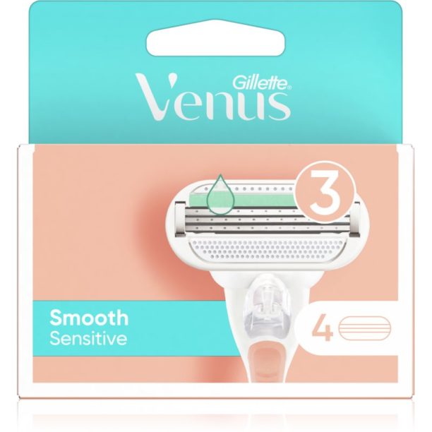 Gillette Venus Sensitive Smooth сменяеми глави 4 бр. на ниска цена