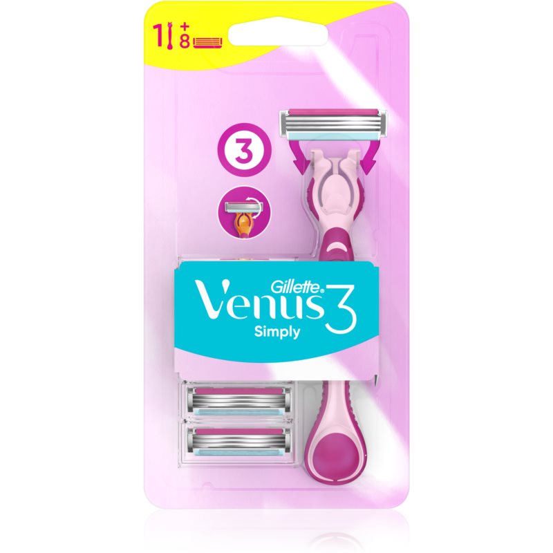 Gillette Venus Simply Дамска самобръсначка 8 náhradních hlavic