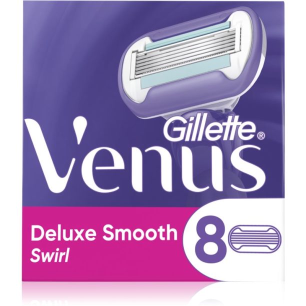 Gillette Venus Swirl Extra Smooth Резервни остриета 8 бр.