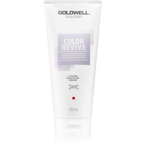 Goldwell Dualsenses Color Revive тониращ балсам Icy Blonde 200 мл.