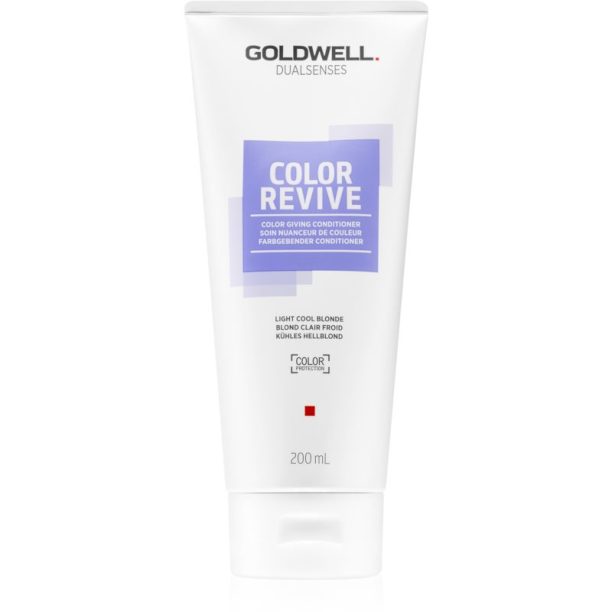 Goldwell Dualsenses Color Revive тониращ балсам Light Cool Blonde 200 мл.