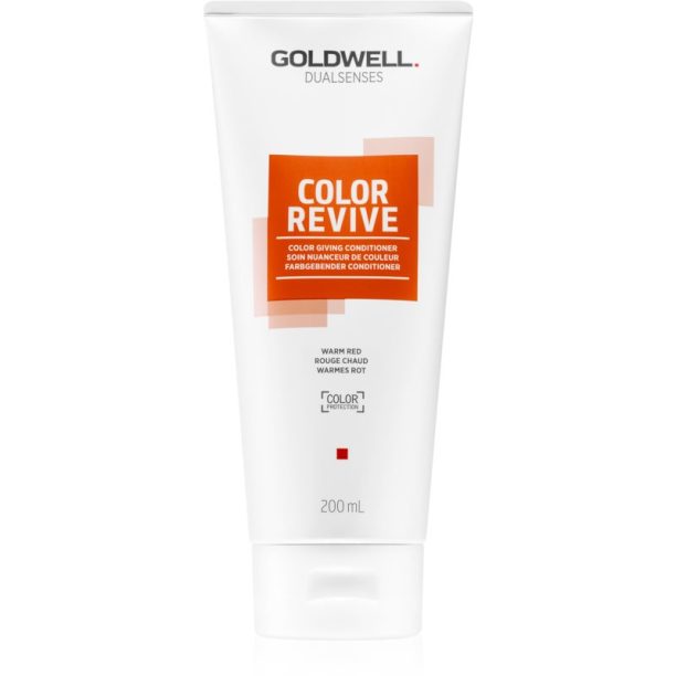 Goldwell Dualsenses Color Revive тониращ балсам Warm Red 200 мл.