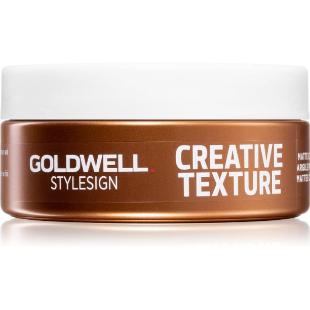 Goldwell StyleSign Creative Texture Matte Rebel Оформяща матираща глина за коса 75 мл.