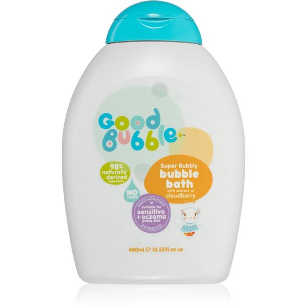 Good Bubble Super Bubbly Bubble Bath пяна за вана за деца Cloudberry 400 мл.