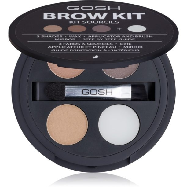 Gosh Brow Kit комплект за вежди 001 2