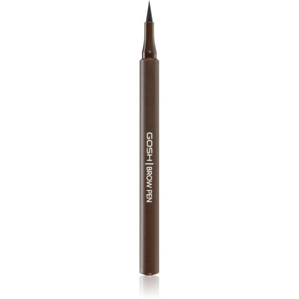 Gosh Brow Pen маркер за вежди цвят Dark Brown 1