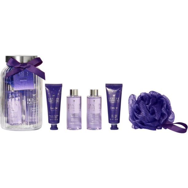 Grace Cole Luxury Bathing Lavender подаръчен комплект (за успокояване) за жени