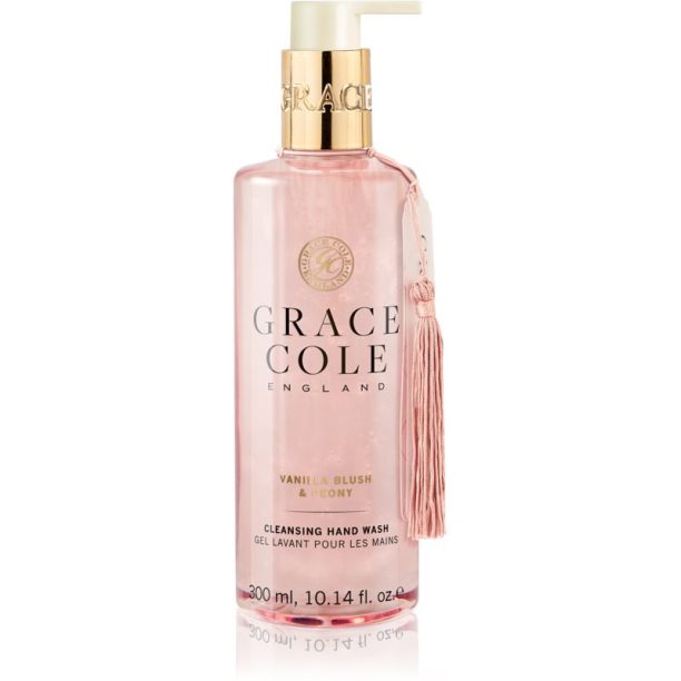 Grace Cole Vanilla Blush & Peony течен сапун-грижа за ръце 300 мл.