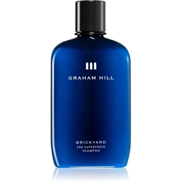 Graham Hill Brickyard 500 Superfresh Shampoo подсилващ шампоан за мъже 250 мл.