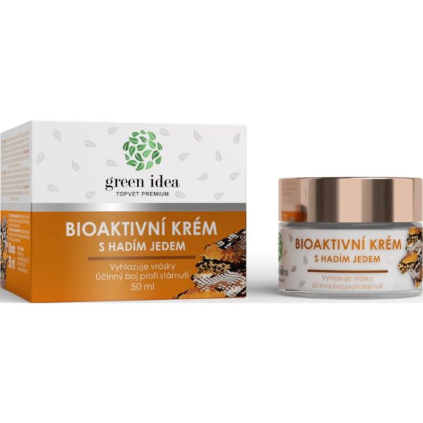 Green Idea Bioactive cream with snake venom изглаждаща и стягаща грижа 50 мл.