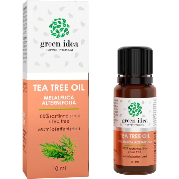 Green Idea Tea Tree Oil 100% vegetable essential oil 100% есенциално масло за локално лечение 10 мл.