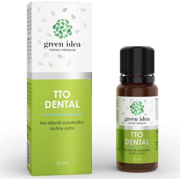 Green Idea Tea Tree Oil Dental билков препарат за венците и кожата на устата 10 мл.