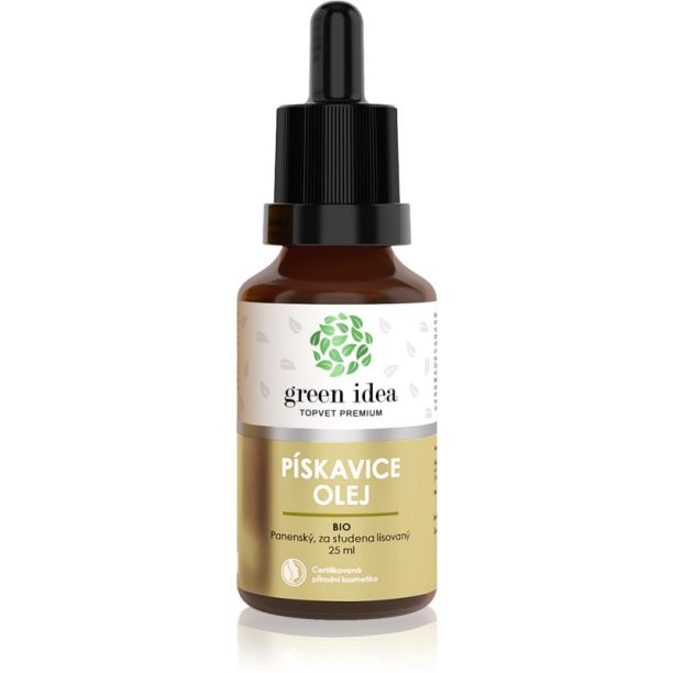 Green Idea Topvet Premium Fenugreek oil BIO олио за лице студено пресовано 25 мл.