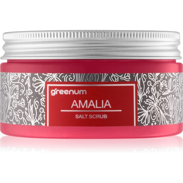 Greenum Salt Scrub скраб със сол за тяло с аромат Amalia 320 гр.