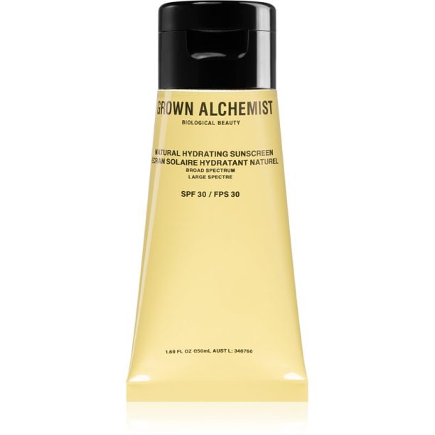 Grown Alchemist Natural Hydrating Sunscreen слънцезащитен крем за лице с минерали SPF 30 50 мл.