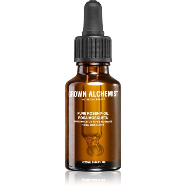 Grown Alchemist Pure Rosehip Oil подхранващо олио за лице 25 мл.