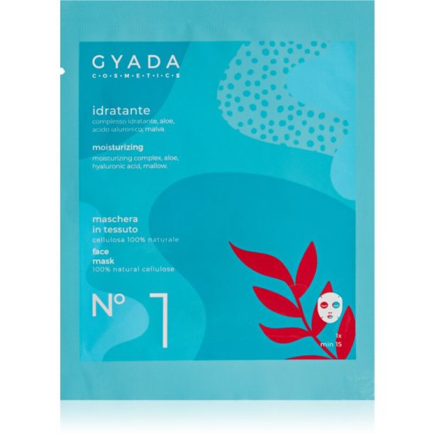 Gyada Cosmetics Face Sheet Mask хидратираща маска за лице 15 мл.