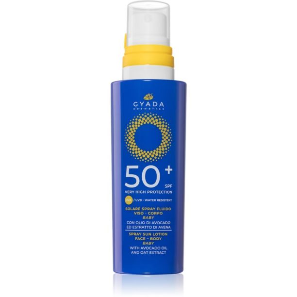 Gyada Cosmetics Solar защитен крем за лице и тяло за деца SPF 50+ 150 мл.