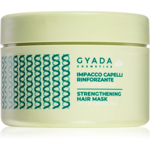 Gyada Cosmetics Spirulina подсилваща маска за чуплива коса 250 мл.