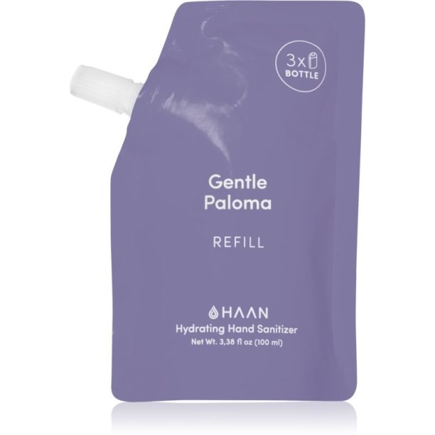 HAAN Hand Care Gentle Paloma спрей за почистване на ръце с антибактериална добавка резервен пълнител 100 мл.