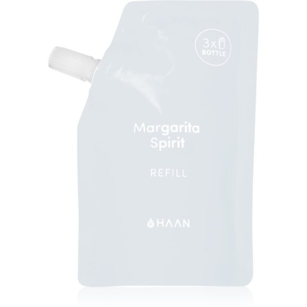 HAAN Hand Care Margarita Spirit спрей за почистване на ръце с антибактериална добавка резервен пълнител 100 мл.