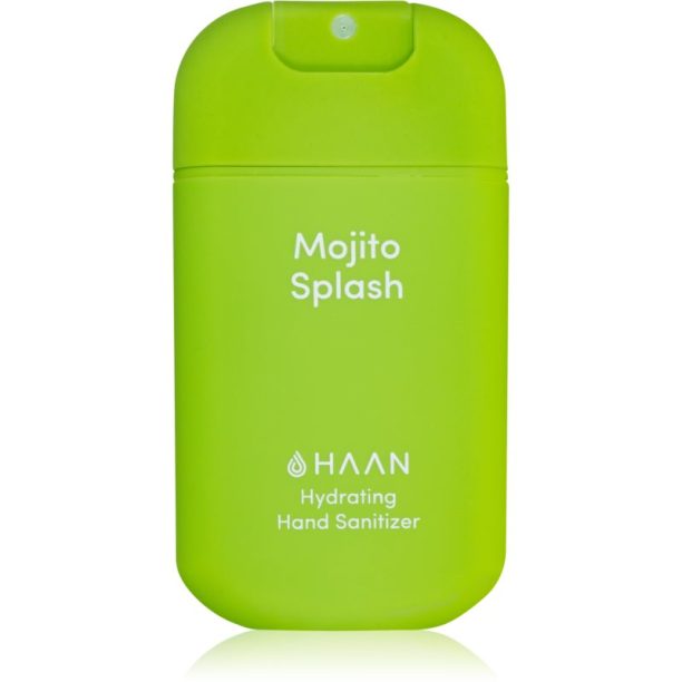 HAAN Hand Care Mojito Splash спрей за почистване на ръце с антибактериална добавка 30 мл.