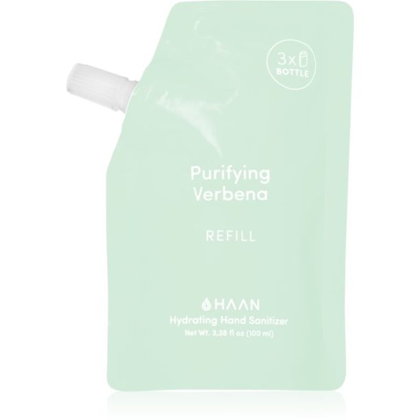 HAAN Hand Care Purifying Verbena спрей за почистване на ръце с антибактериална добавка резервен пълнител 100 мл.