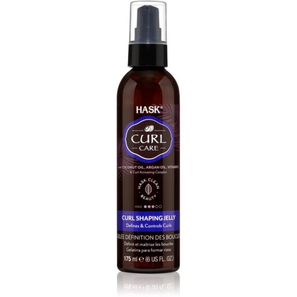 HASK Curl Care оформящ гел за чуплива и къдрава коса 175 мл.